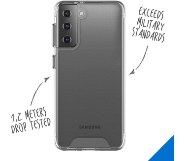 Accezz Xtreme Impact Backcover Samsung Galaxy S21 (Galaxy S21) Transparant