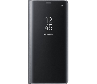 Samsung Galaxy Note 8 Clear View Standing Cover (Galaxy Note 8) Zwart