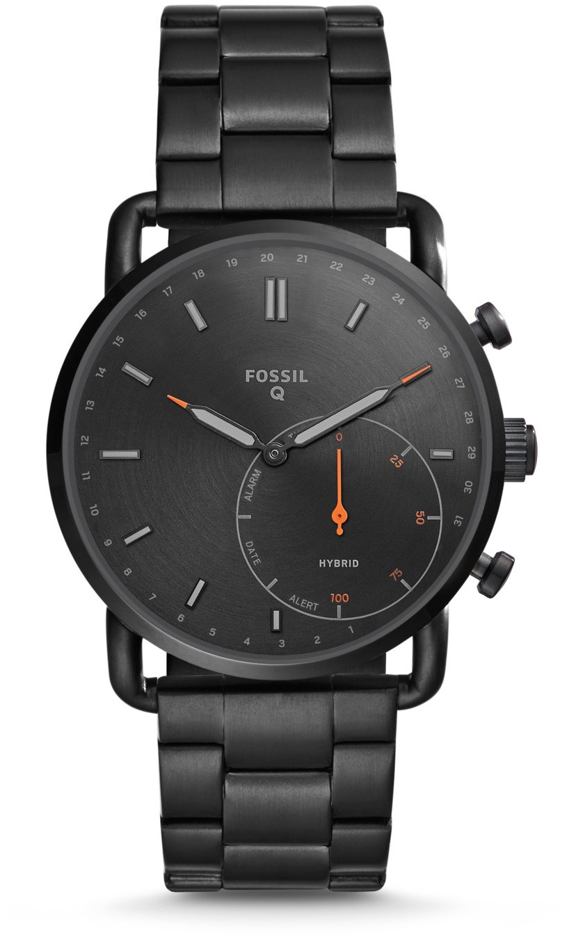 Fossil Q Commuter Hybrid Zwart (Zwart) kopen? - Prijzen - Tweakers