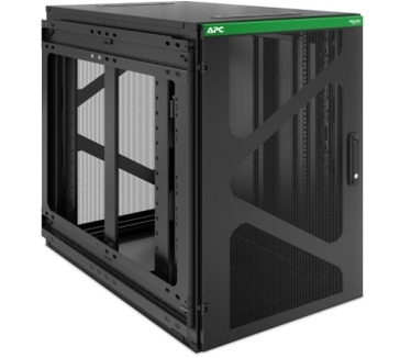 APC NetShelter WX AR118SM 18U/HE, 19inch Wandpatchkast, Geschikt voor muurbevestiging, 800MM diep, Gemonteerd