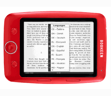 Bookeen Cybook Opus (Rood 5")