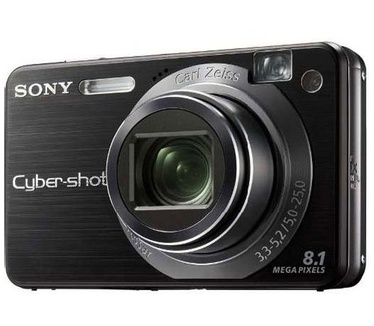 Sony Cybershot DSC-W150 Zwart
