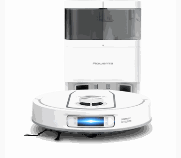 Rowenta X-Plorer S580 Max RR9547 - Robotstofzuiger - Hoge zuigkracht (10.000 Pa) - Slimme navigatie - Roterende Dweilen - All in one leegstation (wet & dry) - Automatische reining en droging dweilen