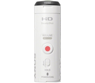 Sony Action Cam Mini met Wi-Fi en waterdichte hoes Wit