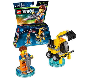 Dimensions - Fun Pack - Emmet, PlayStation 3, PlayStation 4, Wii U, Xbox 360, Xbox One
