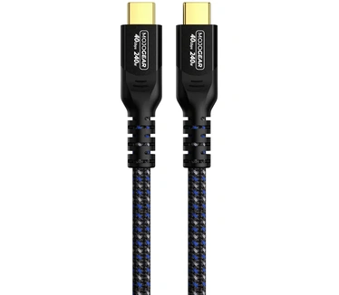 Mojogear USB-C naar USB-C kabel 240W 40Gbps USB 4.0 - 3m Zwart