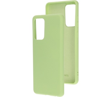Mobiparts Silicone Cover Samsung Galaxy A52 4G/5G/A52s 5G (2021) Pistache Green