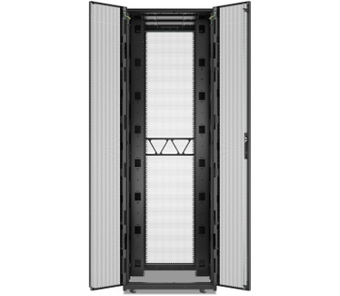 APC NetShelter SX, Server Rack Enclosure, Gen 2, 52U, 2436H x 800W x 1200D mm, with Sides, Black