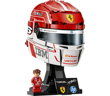 LEGO Editions Scuderia Ferrari HP helm van Charles Leclerc