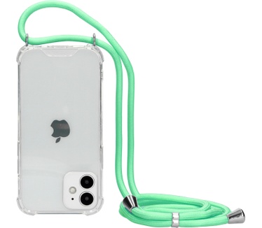 Mobiparts Lanyard Case Apple iPhone 12 Mini Green Cord