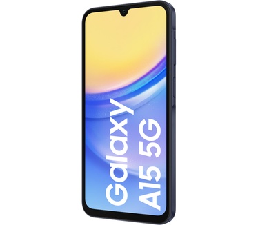 Samsung Galaxy A A15 5G, 4GB ram, 128GB opslag Blauw, Zwart