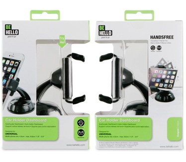 BeHello Universal Car Holder Dashboard up to 5.5Inch Black