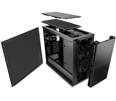 Fractal Design Define R6 USB-C Matzwart