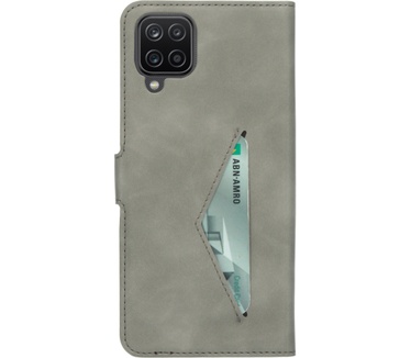 Mobiparts Classic Wallet Case Samsung Galaxy A12 (2021) Granite Grey