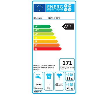 Electrolux EWF1474EOW