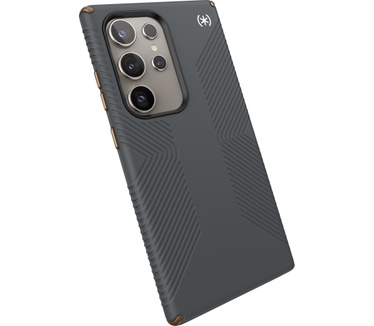 Speck Presidio2 Grip Samsung Galaxy S24 Ultra Charcoal Grey - with Microban