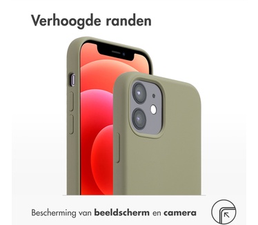 Accezz Liquid Silicone Backcover met MagSafe