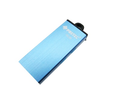 Pretec I-Disk 8GB Win USB Flash Drive, Blue