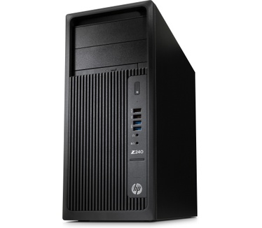 HP Z240 Tower Workstation J9C16ET + HP Z24nf monitor