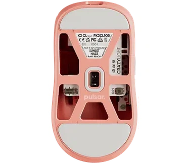 Pulsar X2 CRAZYLIGHT Wireless Sunset Haze - Muis