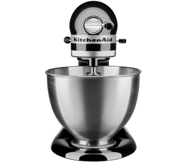 KitchenAid Classic 5K45SSEOB Onyx zwart