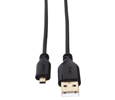 Hama 0.75m, USB2.0 Mini-B/USB2.0-A