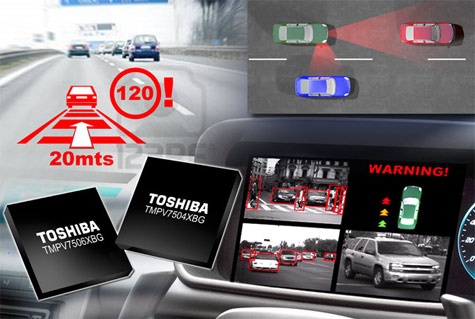 Toshiba beeldherkenningsprocessor auto