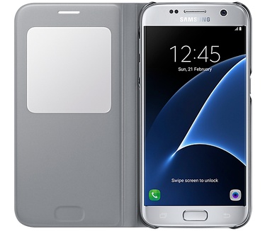 Samsung Galaxy S7 S-View Cover (Galaxy S7) Zilver
