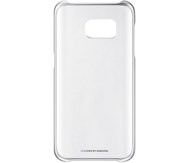Samsung Galaxy S7 Clear Cover - EF-QG930CS - Silver (Galaxy S7) Zwart