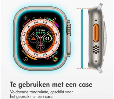 Accezz Gehard Glas Screenprotector met applicator smartwatch
