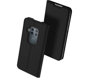 Dux Ducis Motorola One Zoom TPU Wallet Case - Zwart