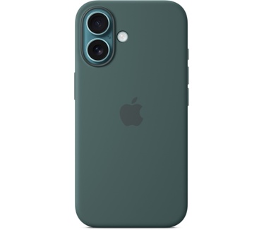 Apple Siliconenhoesje met MagSafe voor iPhone 16 - Blauwgroen