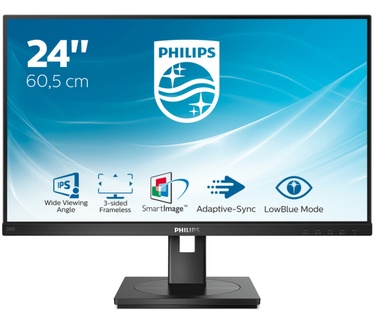 Philips S-line 242S1AE/00 Zwart