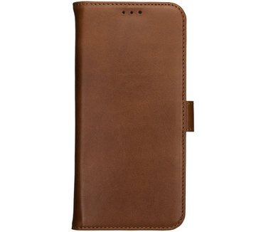 Rosso Deluxe Apple iPhone 11 Pro Max Hoesje Echt Leer Book Case  Bruin