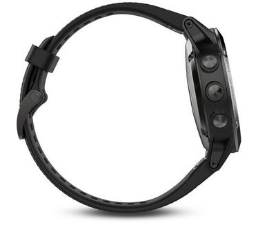 Garmin Fenix 5 (47mm, standaard glas) Grijs (Zwart)