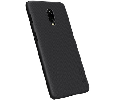 Nillkin Frosted Shield Hard Case voor OnePlus 6T - Zwart  Zwart