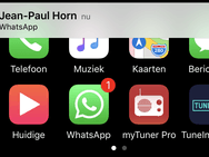 WhatsApp CarPlay