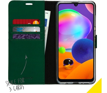 Accezz Wallet Softcase Booktype (Galaxy A31) Groen