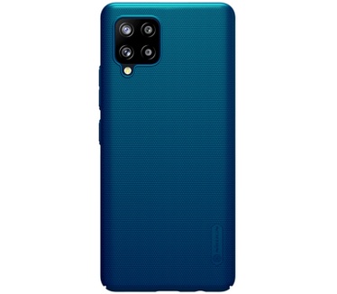 Nillkin Frosted Shield Hard Case - Samsung Galaxy A42 - Blauw Blauw