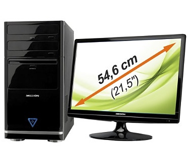 Medion Akoya E4042 D incl. monitor