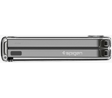 Spigen Samsung Galaxy Z Flip6 Ultra Hybrid TPU Back Cover Transparant