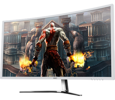 HKC NB34C 34 inch Curved 100Hz Gaming Full HD LED Monitor 21:9 Wit, Zilver