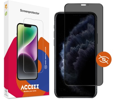 Accezz Gehard glas Privacy Screenprotector