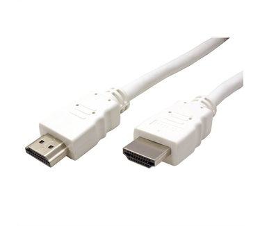 Value HDMI High Speed Cable met Ethernet M-M 7,5m Wit