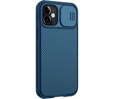 Nillkin CamShield Pro Case (iPhone 12 / 12 Pro) Blauw