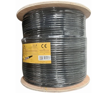 Gembird CAT6 UTP LAN outdoor cable solid 305m black