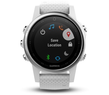 Garmin Fenix 5S (42mm, standaard glas) Wit (Wit)
