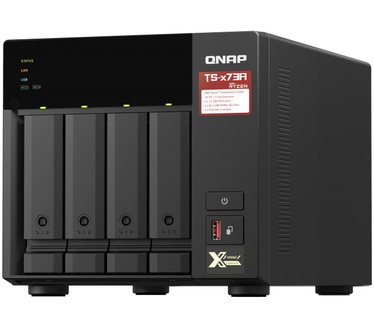 QNAP TS-473A, Seagate IronWolf schijven, 32TB