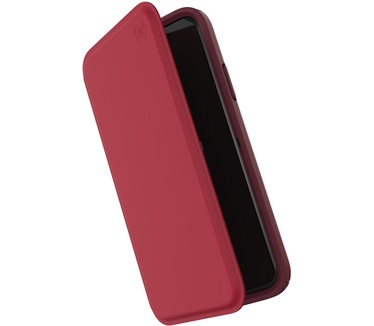 Speck Presidio Folio Leather iPhone XS / X (iPhone XS / X) Rood