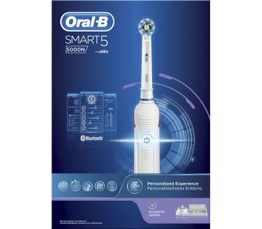 Oral-B Smart 5 5000N White Elektrische Tandenborstel Powered By Braun